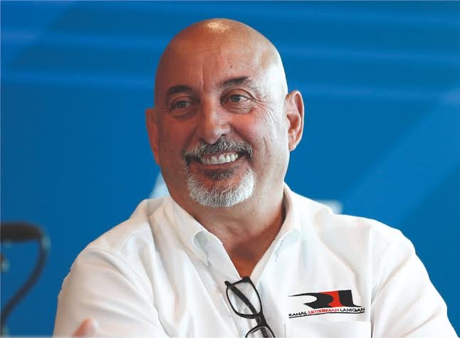 Bobby Rahal today, co-owner of Rahal Letterman Lanigan Racing